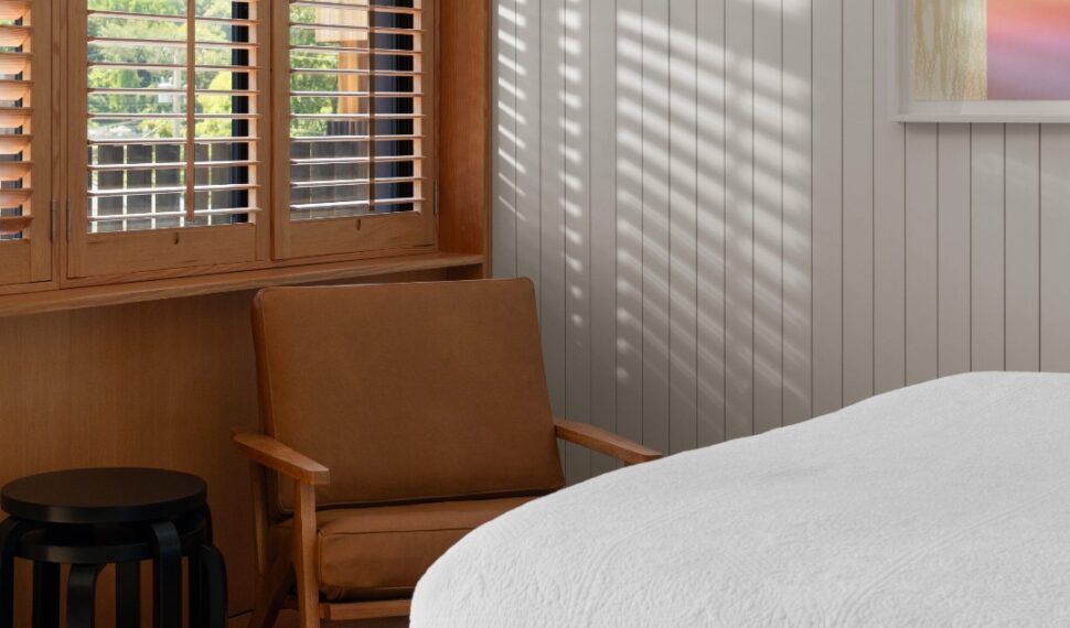 Custom Shutters & Pocket Doors – The Porches Inn, Berkshire Mountains
