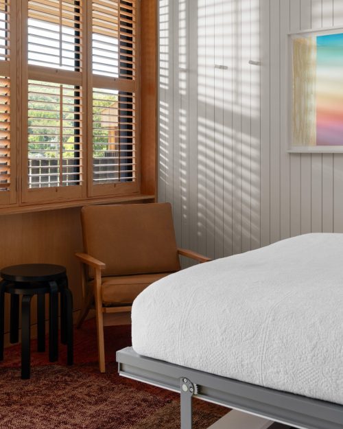 Custom Shutters & Pocket Doors – The Porches Inn, Berkshire Mountains